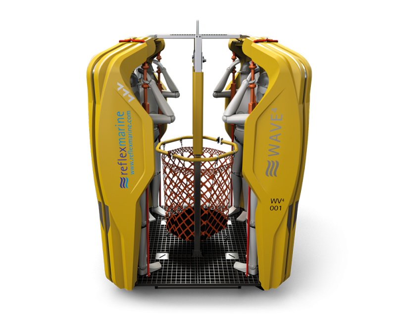 Offshore personnel basket WAVE4 Reflex Marine